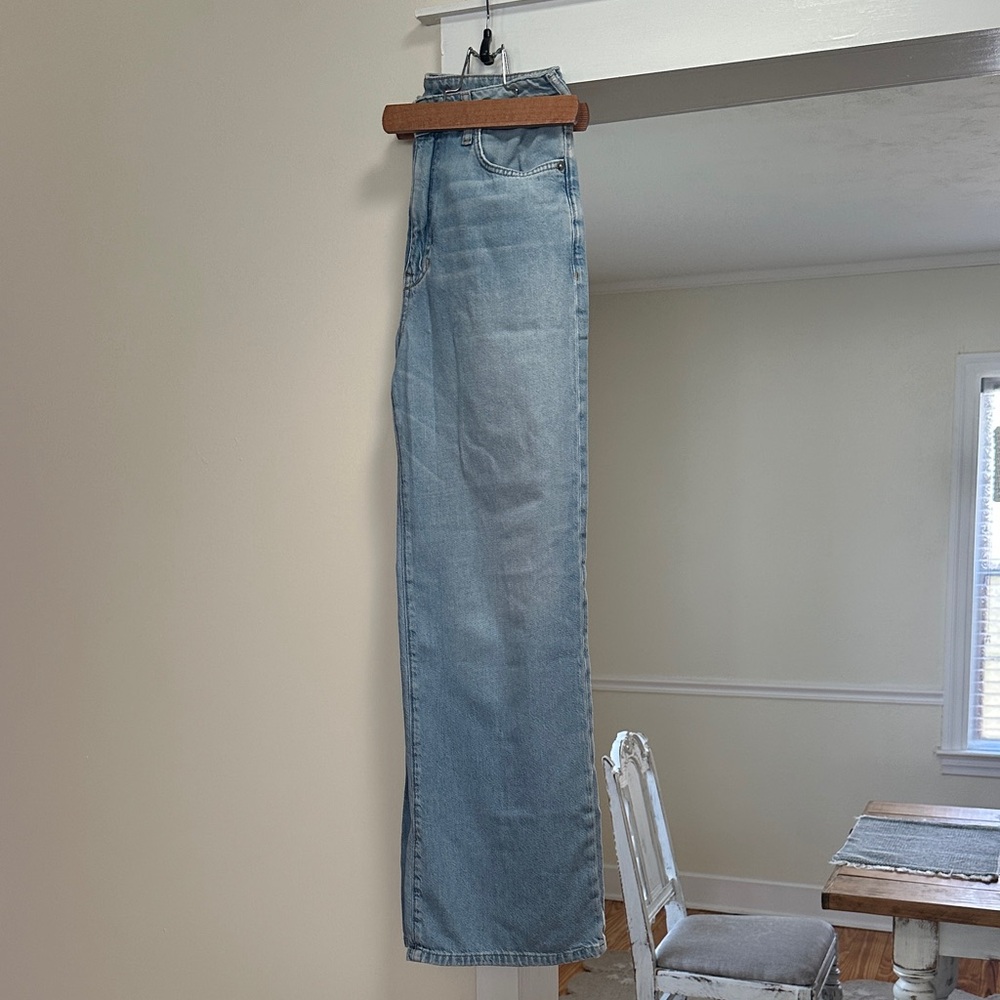 Anthropologie PILCRO Light Wide Leg Jeans